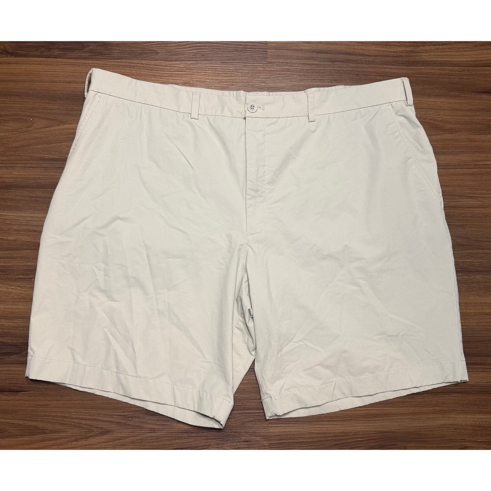 Vineyard Vines OTG On-The-Go Shorts Mens Stone Beige Performance Tech Sz 46B